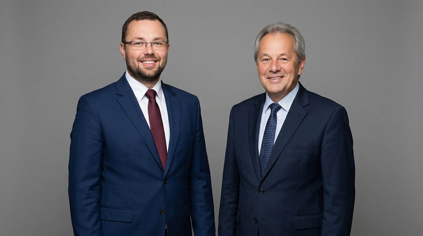 Adwokat Wiesław Honorowicz i adwokat Bartłomiej Honorowicz